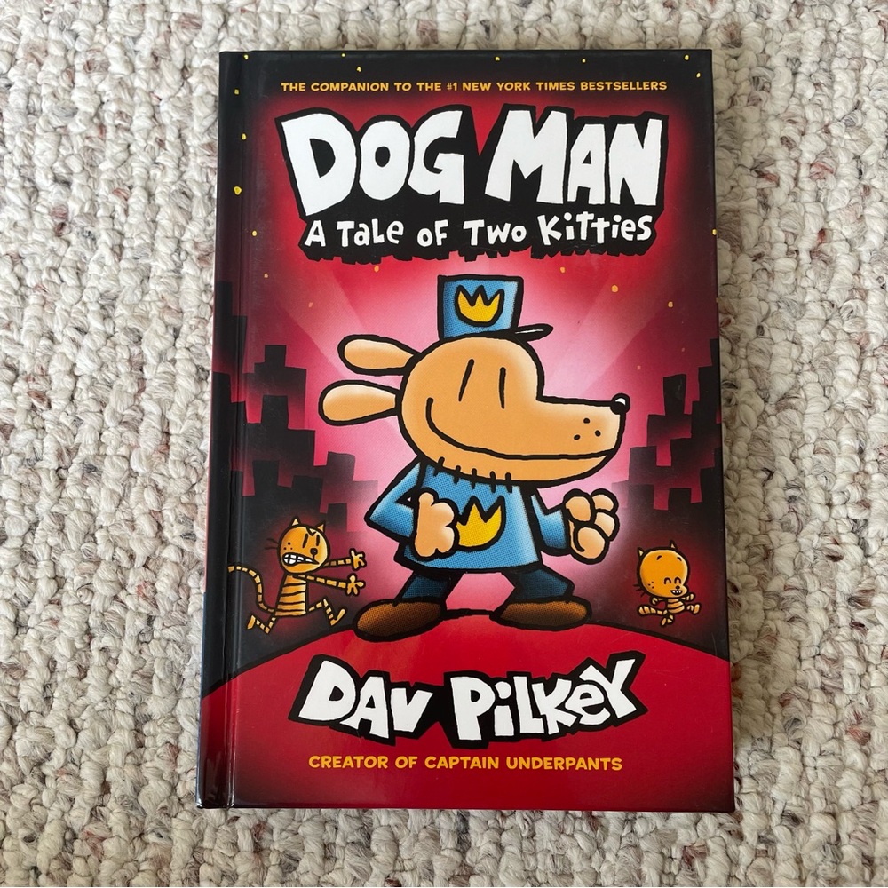 Dog Man: A Tale of Two Kitties by - Red Cover